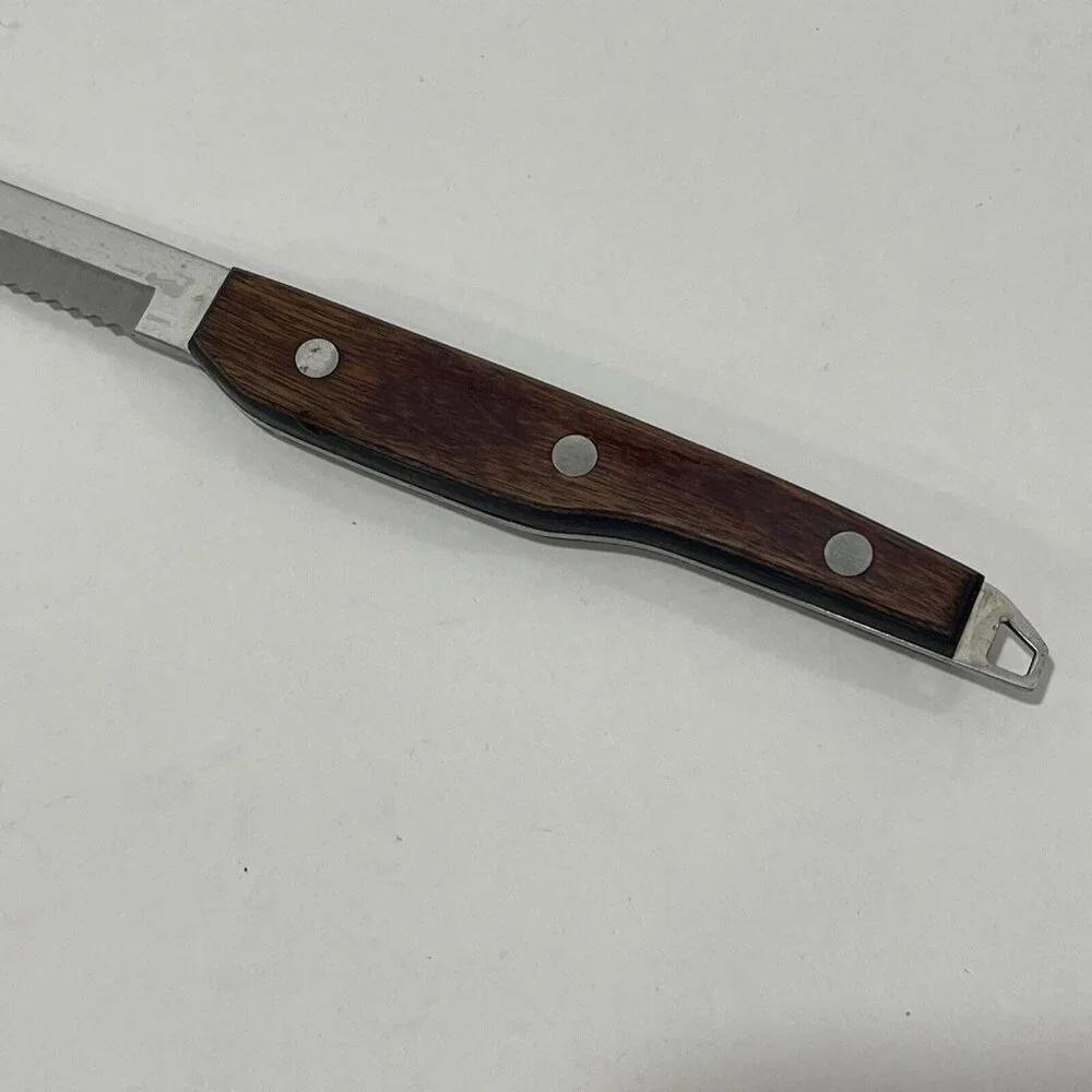 Royalton 8.5” Serrated Blade- Bread Meat Knife‎ Kitchen Utensil Wood Handle